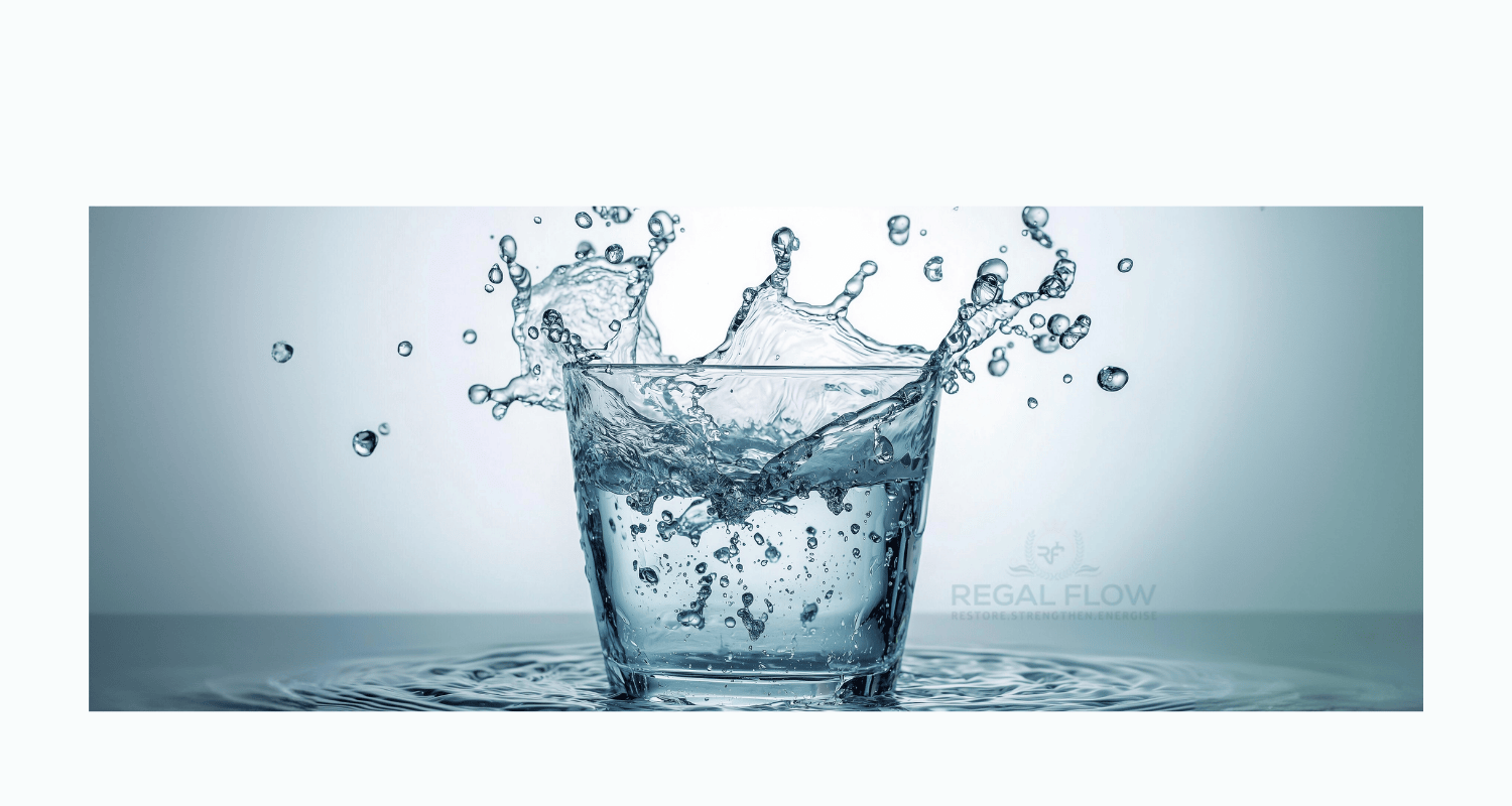 Glass of RO Water in a glass