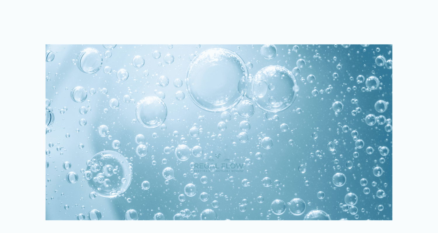 Bubbles in water