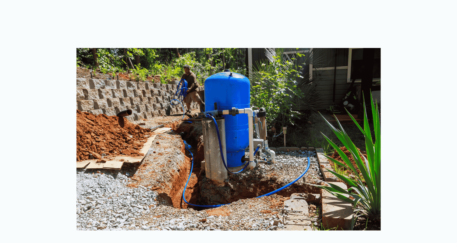Reverse Osmosis well water pipe