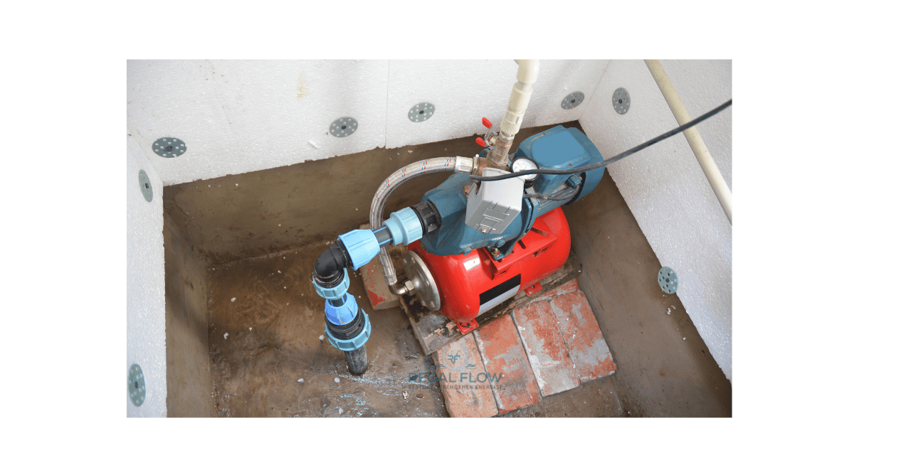 Borehole with water supply system