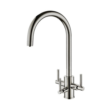 clearwater stella triple lever in brushed nickel