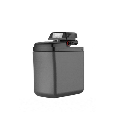 a black ecosoft water softener