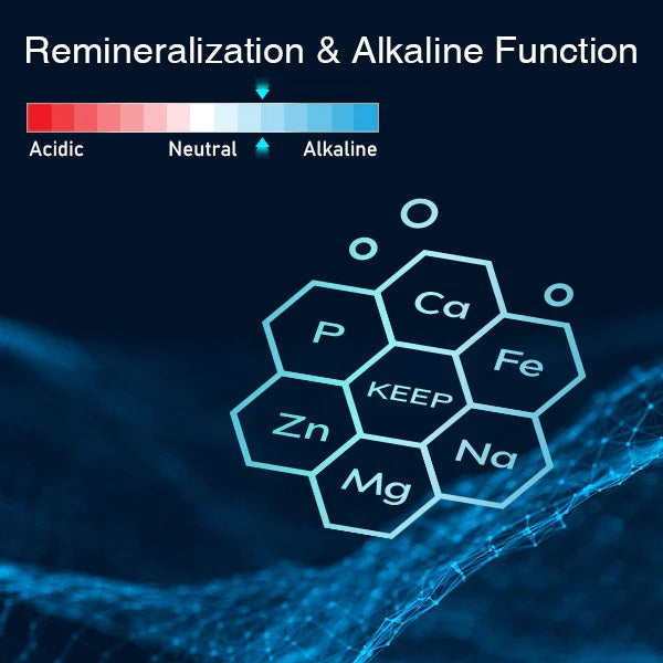 information about alkaline water for frizzlife px500