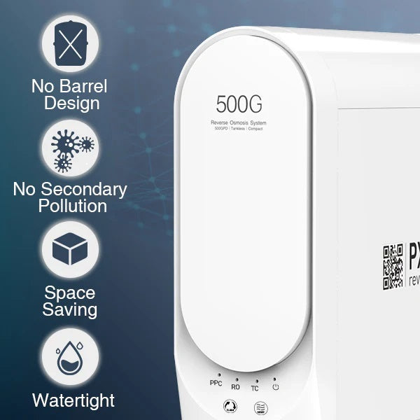 frizzlife reverse osmosis system with key features
