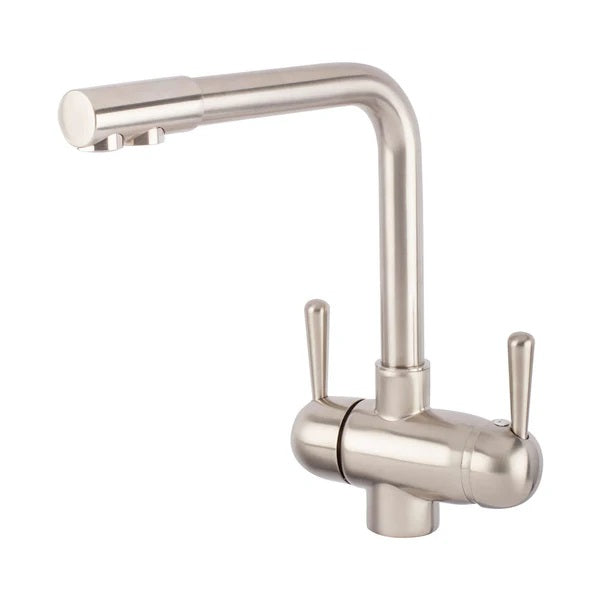 a 3 way filter tap front view