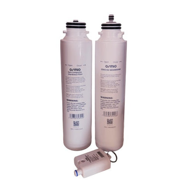 two water filter cartridges from osmio