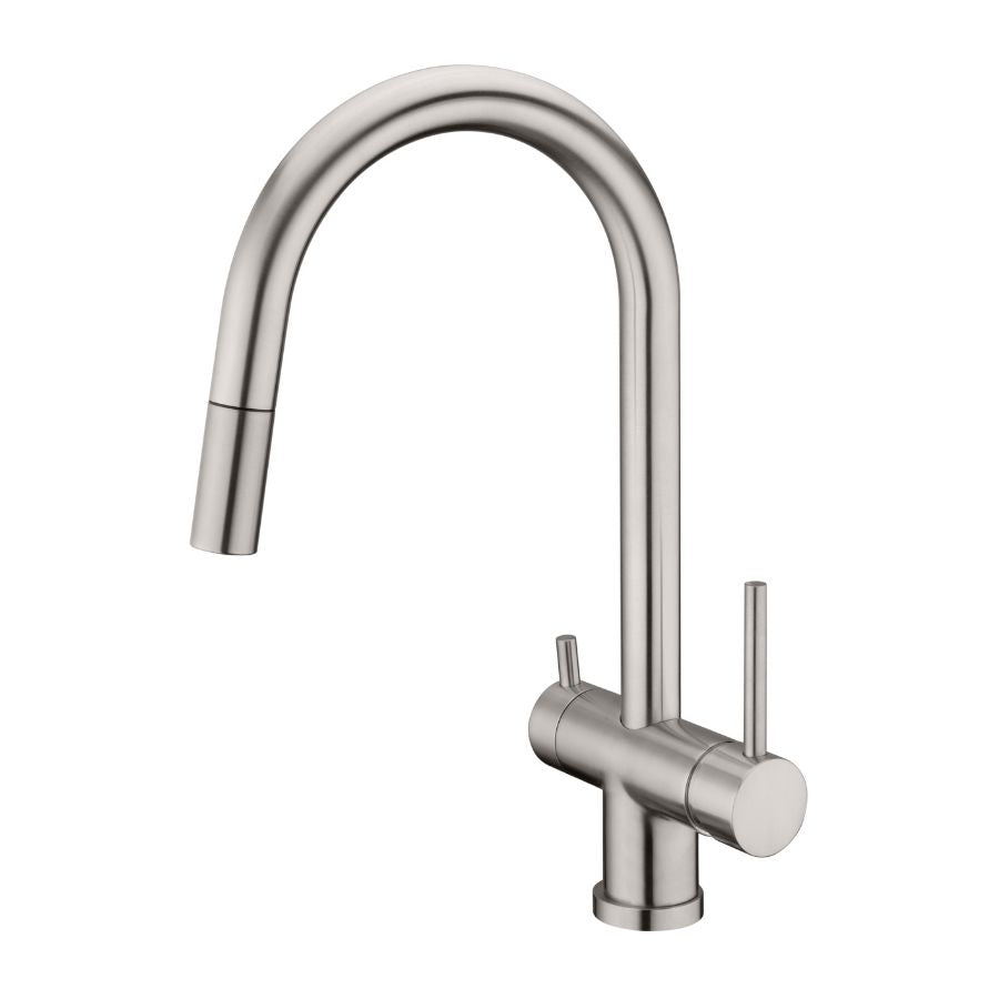 clearwater toledo tap brushed nickel