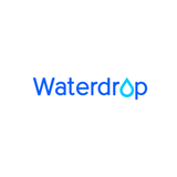 Waterdrop logo on a white background