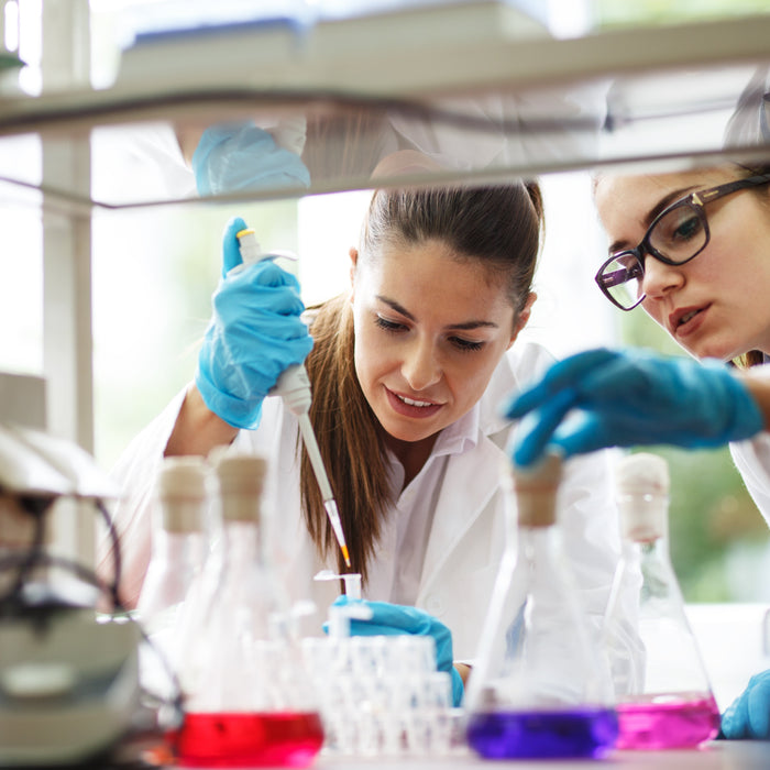 Chemistry lab staff