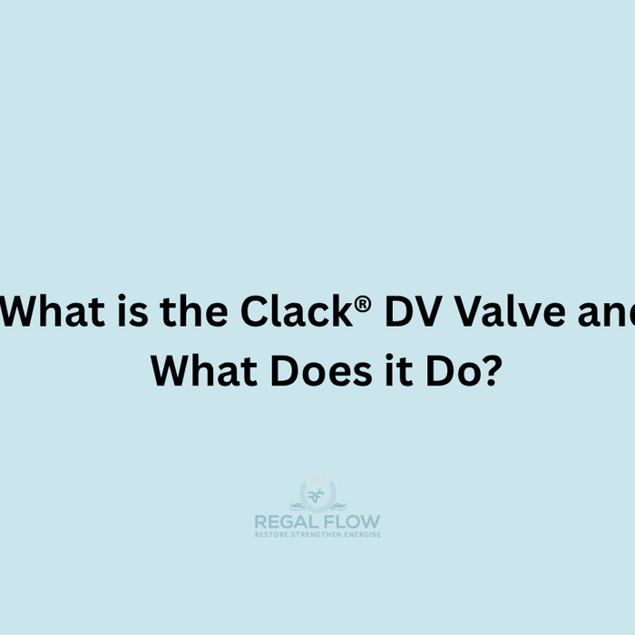 What is the Clack Valve and what does it do with regal flow logo