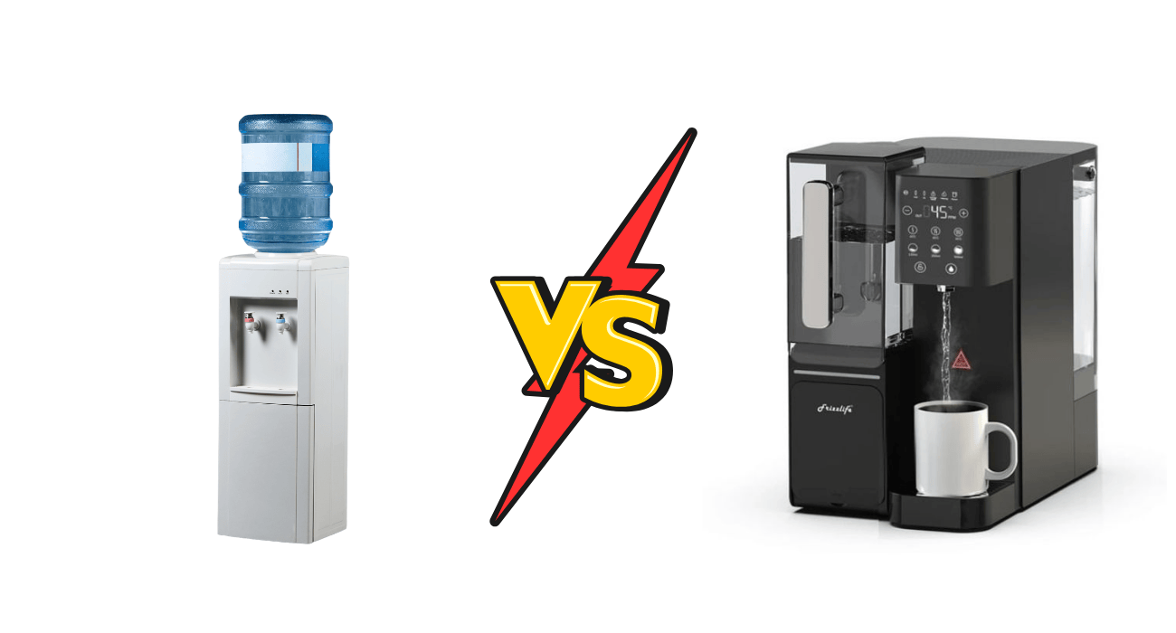 Water filter and countertop water dispenser