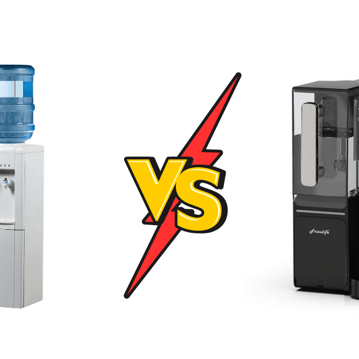 Water filter and countertop water dispenser