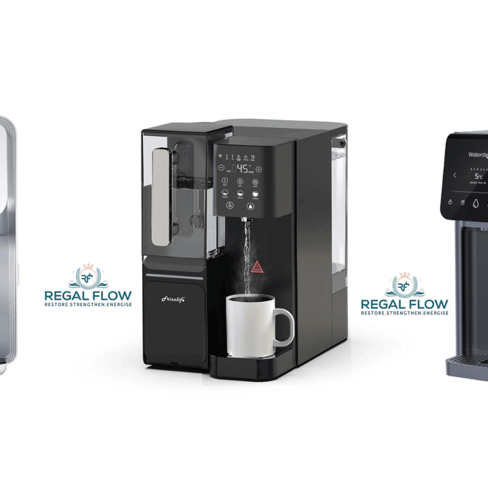 three reverse osmosis countertop water dispeners
