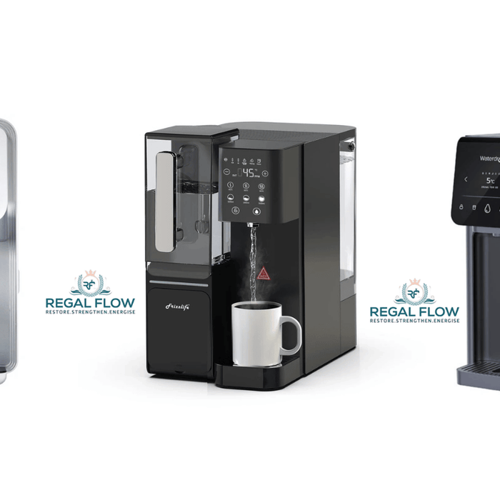 three reverse osmosis countertop water dispeners