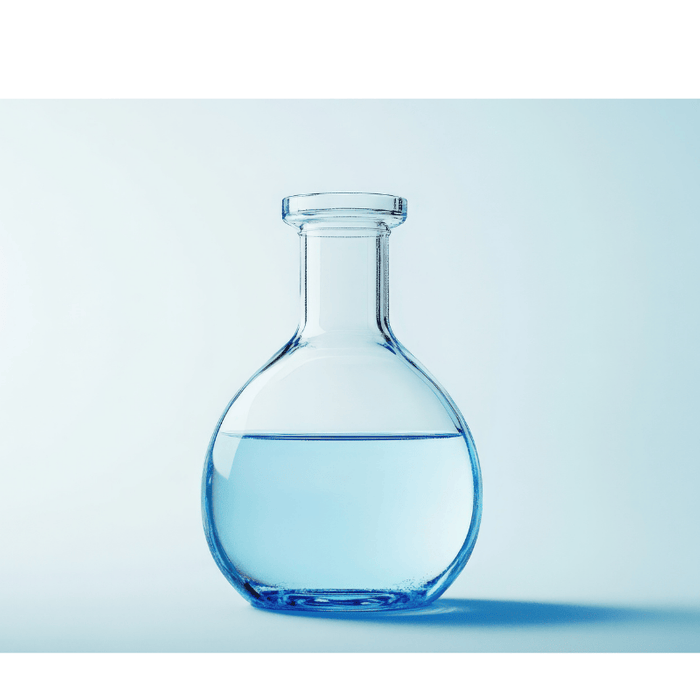 Jug of distilled water