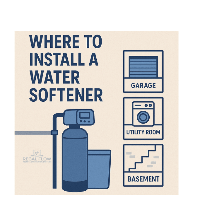 a home water softener and where to install one