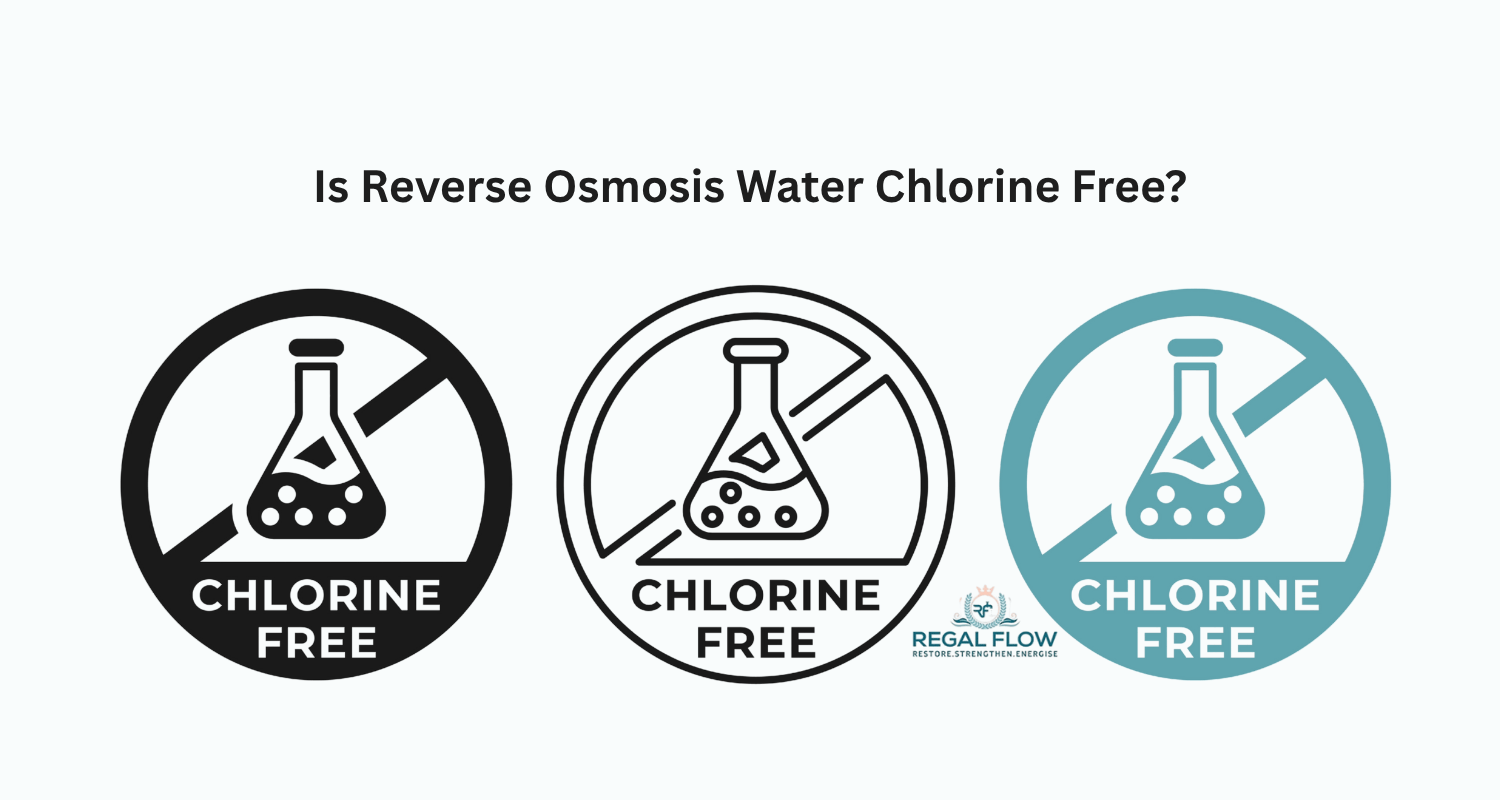 A Chlorine free graphic for RO Water