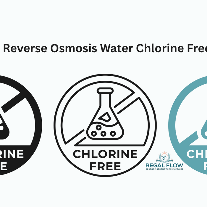 A Chlorine free graphic for RO Water