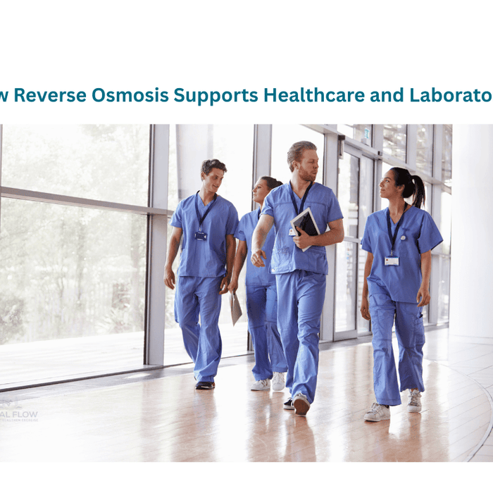 Healthcare professionals in blue coats