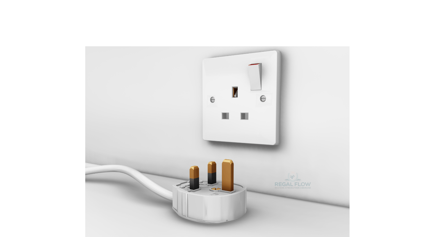 Plug socket and three pin plug