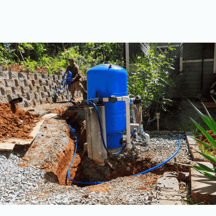 Reverse Osmosis well water pipe