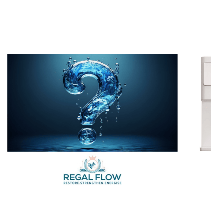 Bottled water with a countertop 