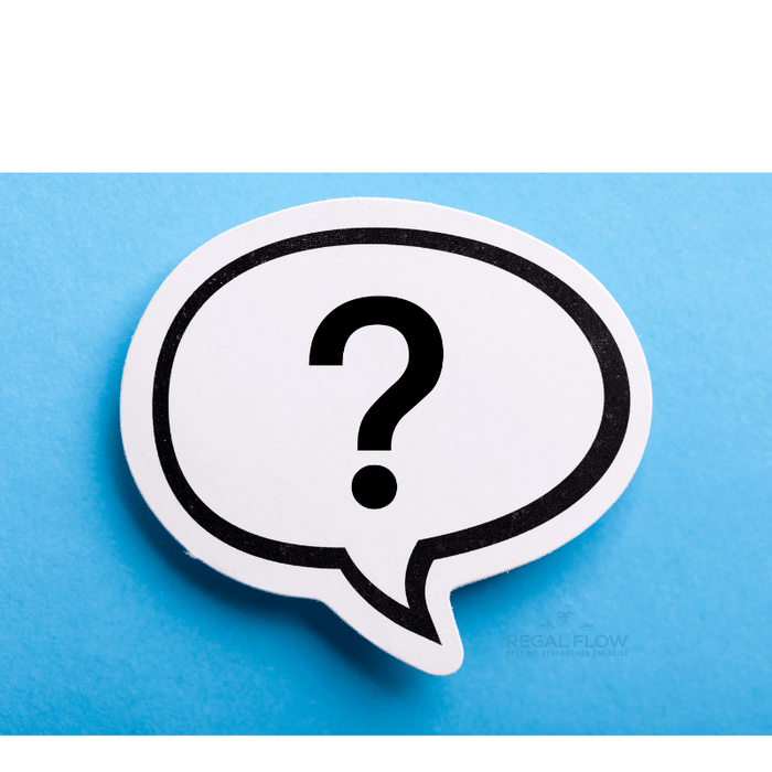 a question mark in a speech bubble