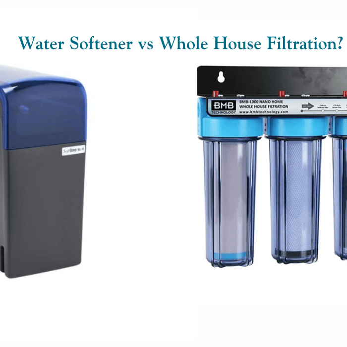 A Water Softener and Whole House Filtration System