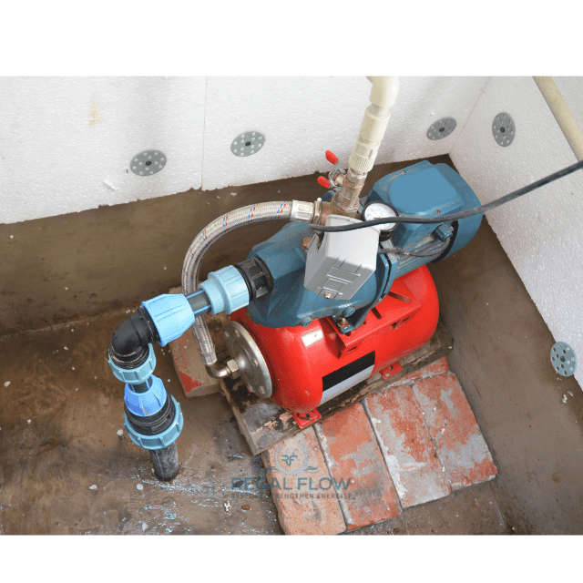 Borehole with water supply system