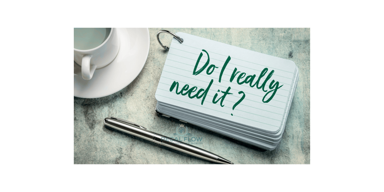 Do i really need it with a cup of coffee and regal flow logo