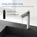 Smart Waterdrop X16 faucet with TDS and filter life monitor