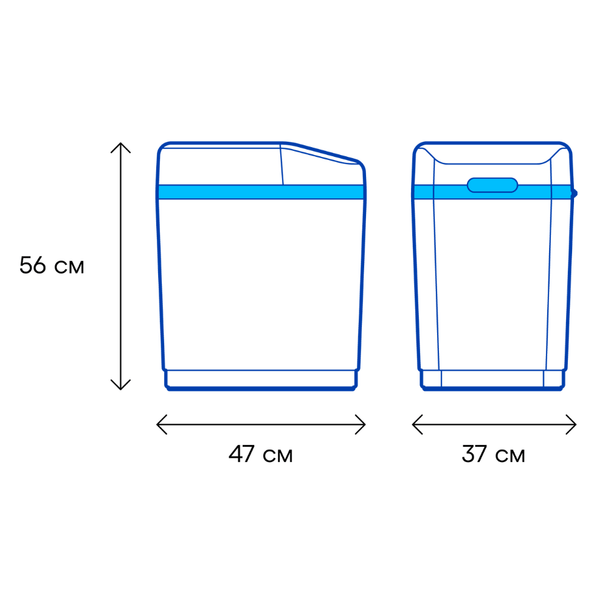 Aquaphor S550 water softener dimensions