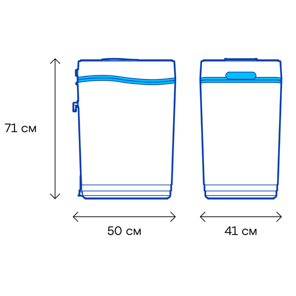 Aquaphor S800 water softener dimensions