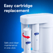 Aquaphor RO-101S reverse osmosis water purifier with chrome tap
