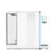 Ayus Wellness hydrogen water purifier side profile with illuminated panel light