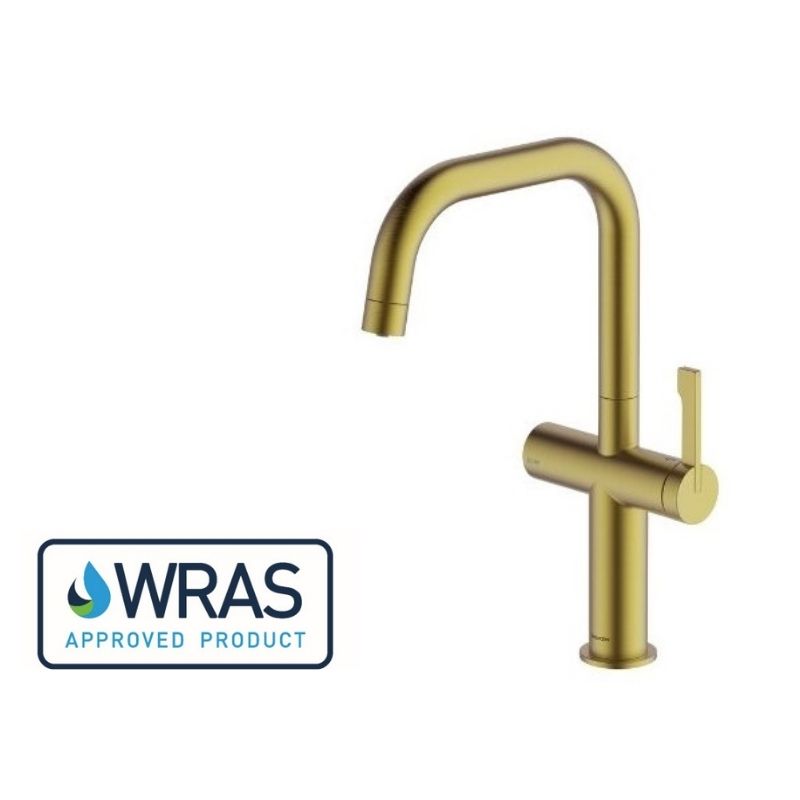 Clearwater Mariner Kitchen Filter Tap Brushed Brass