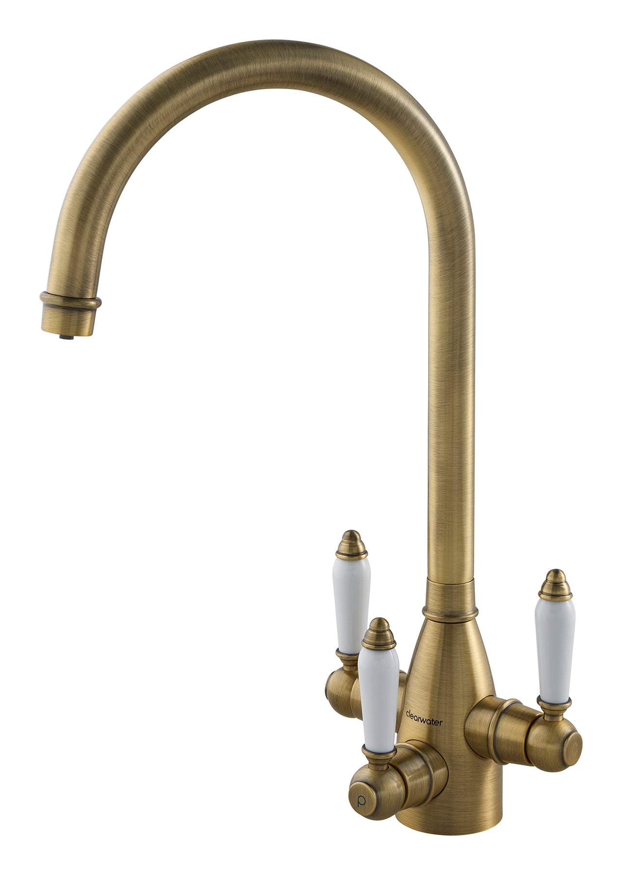 Clearwater Krypton Kitchen Filter Tap Brushed Brass