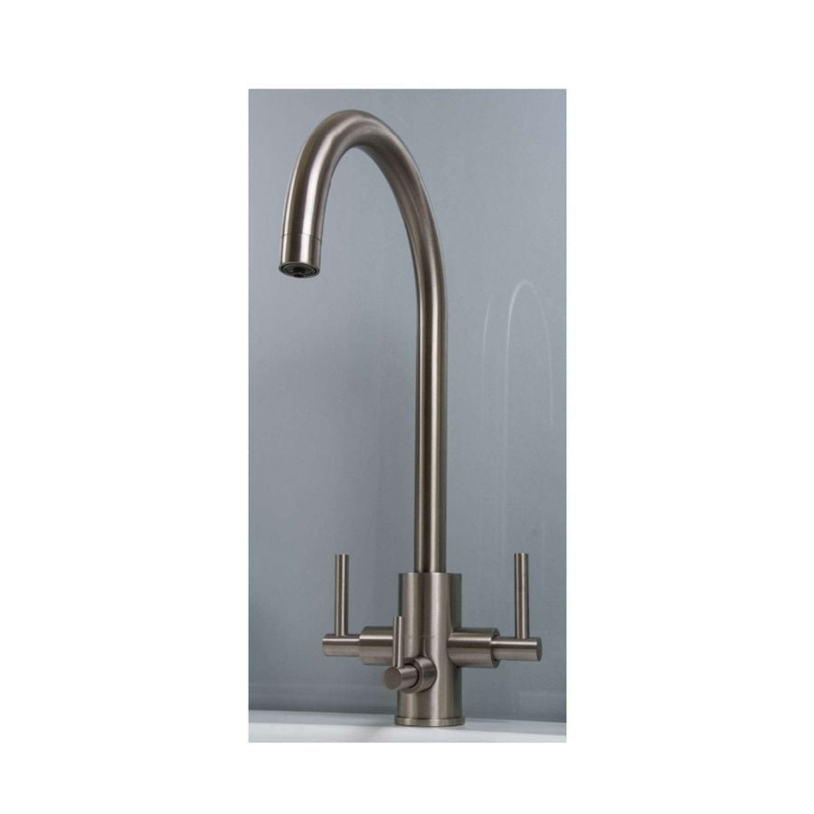 Clearwater Stella Tri Spa Filter Tap Brushed Nickel