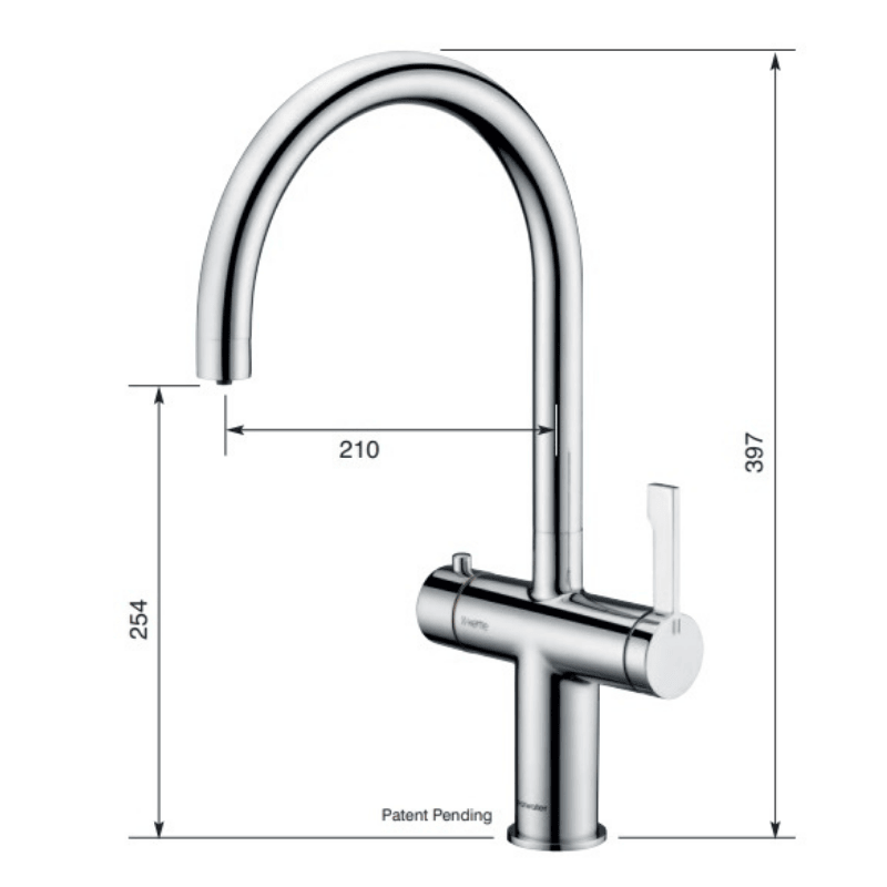 Clearwater Magus 3n1 Kettle Tap Chrome