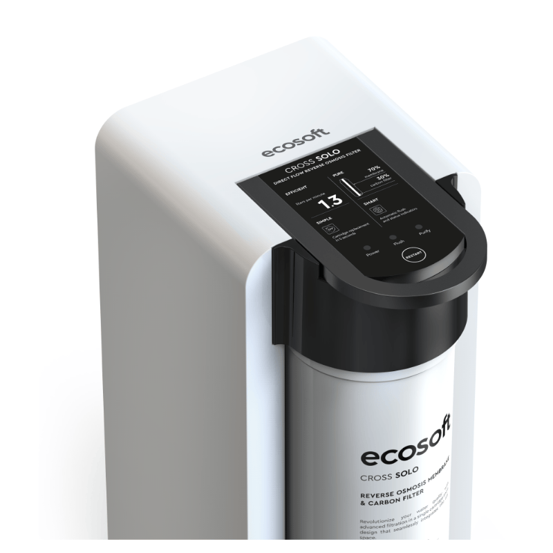 ecosoft reverse osmosis system control panel