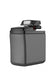 A black water softener front view