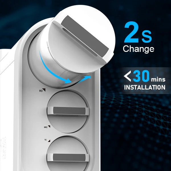 Frizzlife 500 GPD Tankless Reverse Osmosis Water System With Alkaline & Remineralisation