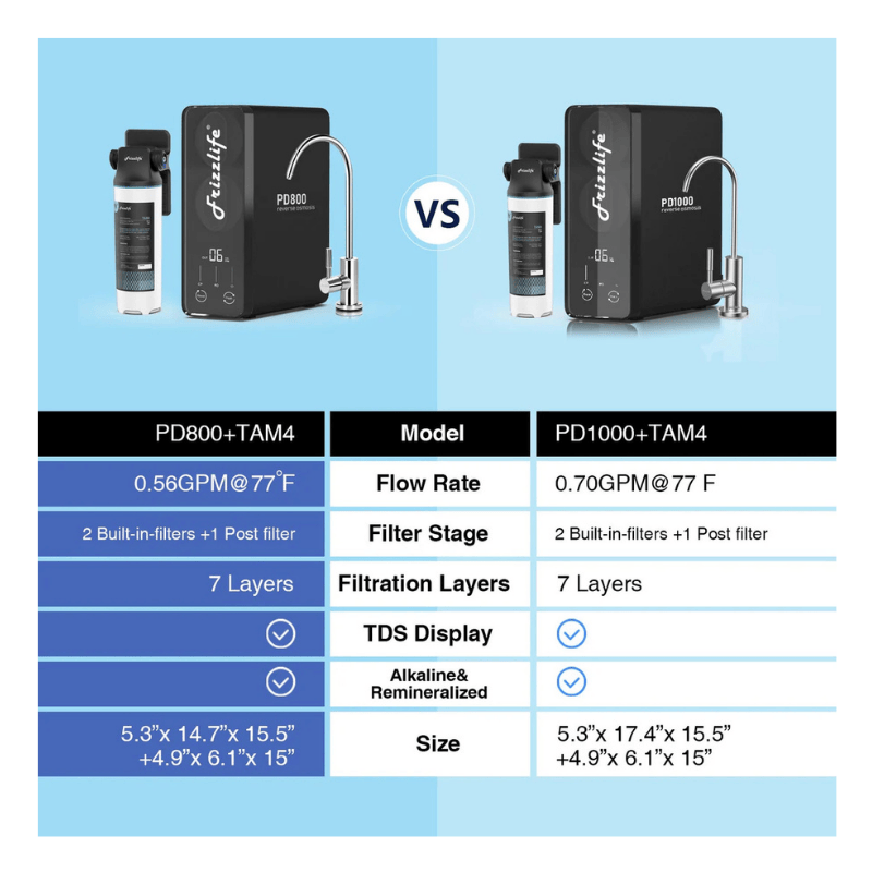 Frizzlife ASR313-A Post Filter | Alkaline Boost - Regal Flow