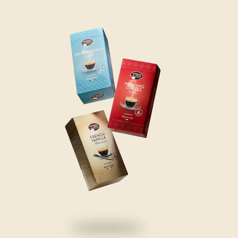 Picture of coffee sachets for Hommix espressRO