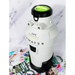 a coffee water filter with IX Water and Cafe written on