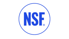 The blue and white NSF logo centered on a plain white background.