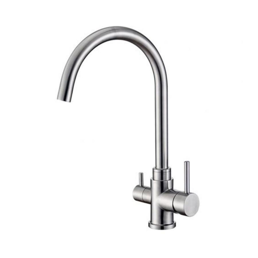 Osmio Bella 304 Stainless Steel 3-Way Triflow Tap