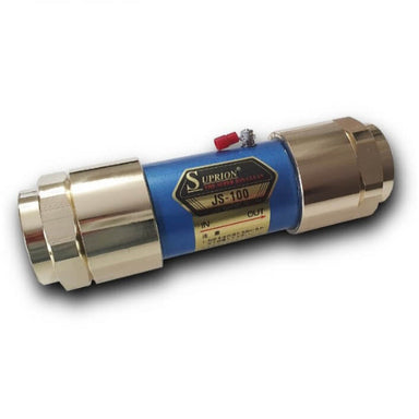 Suprion JS-100 Super Ion Clean brass water conditioner with compression fittings