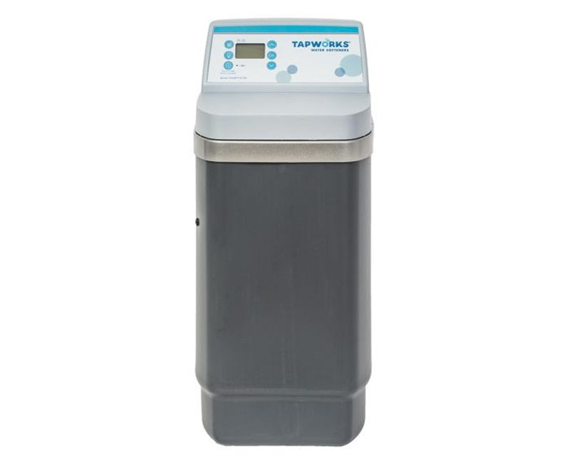 full view of a water softener