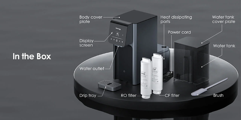 Waterdrop filter system what's in the box